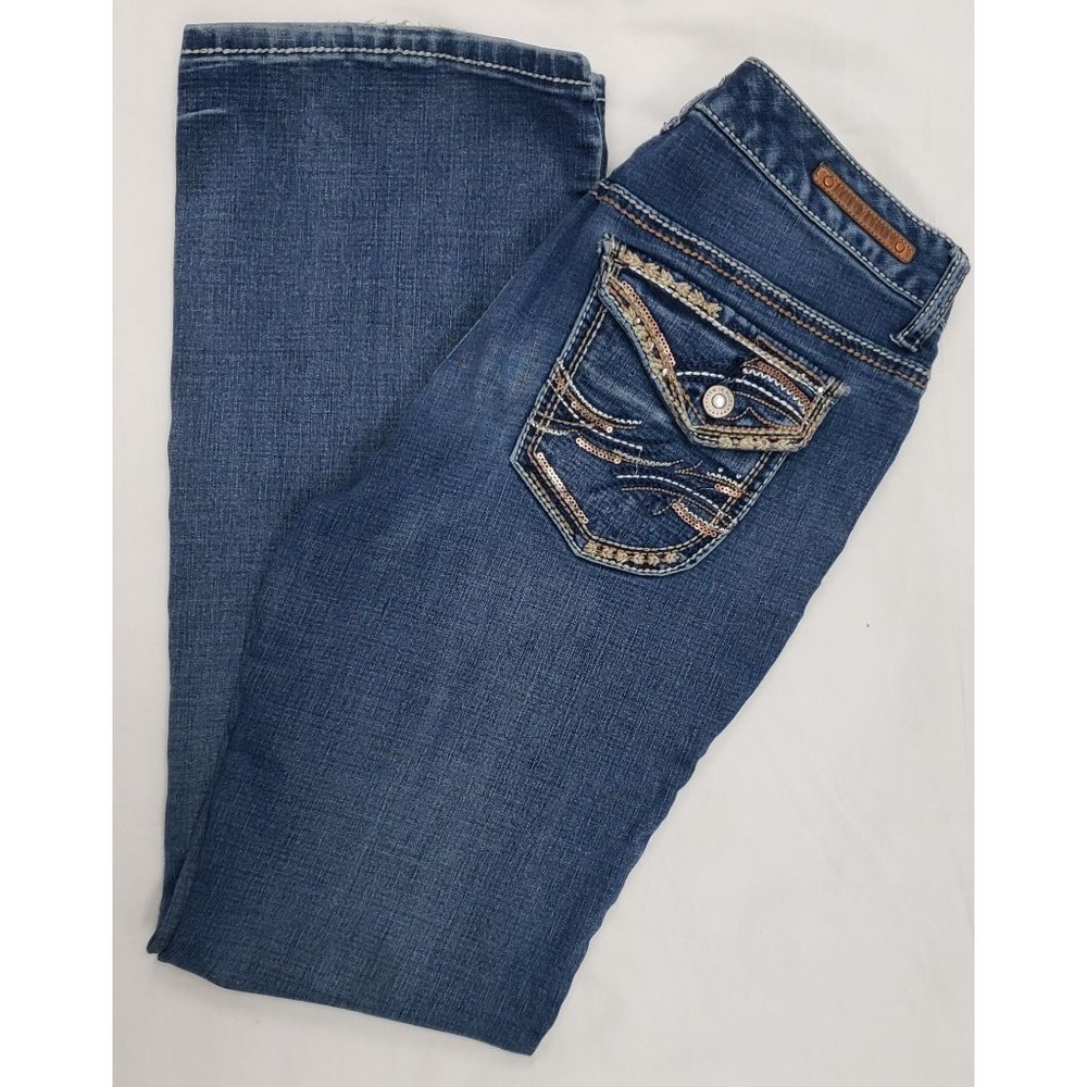 Rhythm in Blues ~ Women's Jeans ~ Embellished ~ Sz 6R